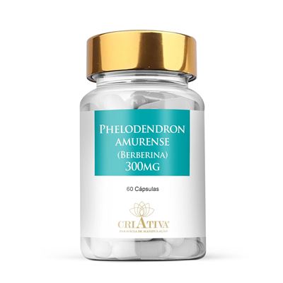 Phellodendron amurense (Berberina) 300mg 60 Cápsulas